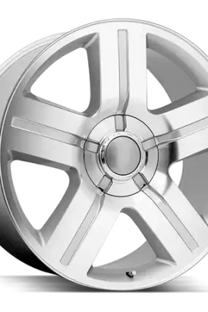 Markdown Strada OE Replica Texas Edition 5x127/5x139.7 24x10 +15 Silver Machined