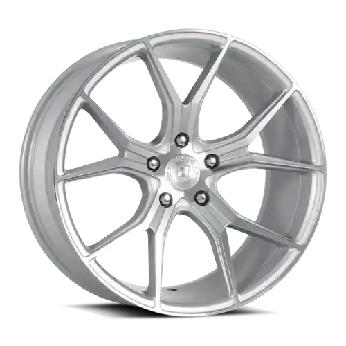 DOLCE PERFORMANCE ELEMENT 5x114.3 18x8.5 +35 Gloss Silver Machined Face In Demand