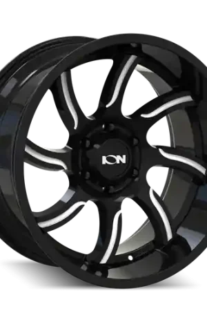 Ion Type 151 8x165.1 20x9+18 Gloss Black/Milled Exclusive Offer
