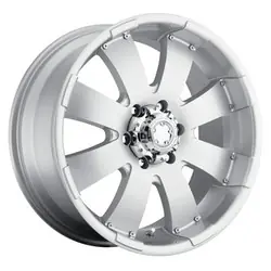 Bargain Ultra 243S Mako 8x165.1 17x8 +10 Silver w/ Clear Coat