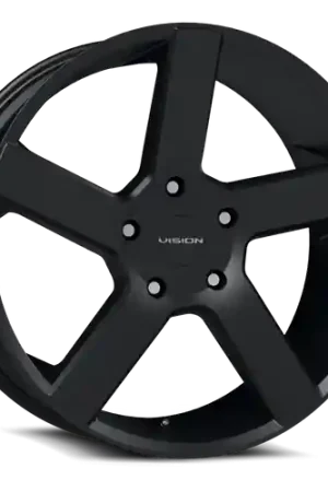 Vision Street-Designs 472 Switchback 6x120 22x9.5+30 Satin Black Fast Shipping