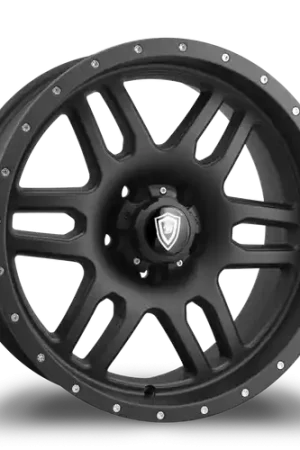 WHITE DIAMOND W3244 5x127 15x8-10 BLACK  - MATTE BLACK Holiday Sale