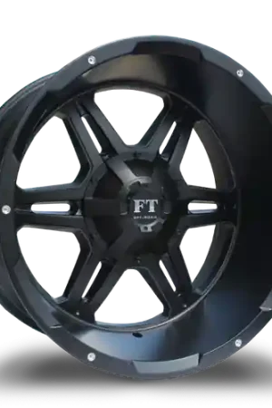 FULL THROTTLE FT3 5x127/5x139.7 20x14-76 SATIN BLACK Best Seller