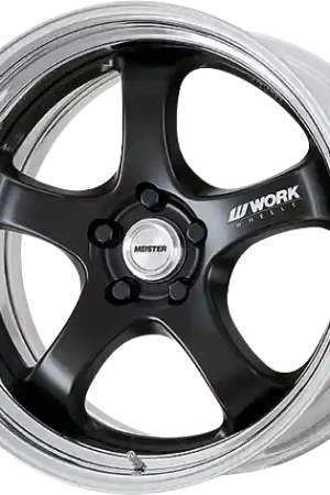 Exclusive Work Meister S1R 5x108 18x9.5+45 A Disk Matte Black