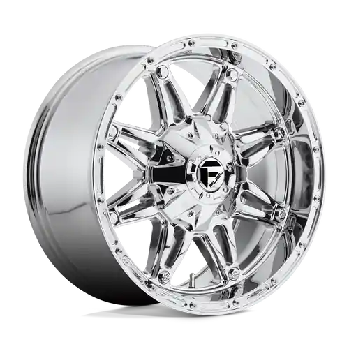 New Release Fuel 1PC D530 HOSTAGE 8X170 20X10 -24 CHROME PLATED