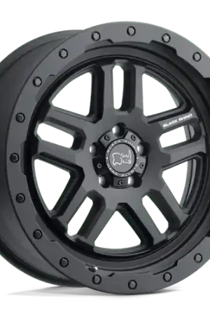 Black Rhino BARSTOW 5X120 18X8 +30 TEXTURED MATTE BLACK Mega Sale