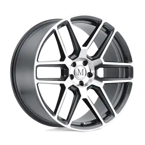 Discount Mandrus OTTO 5X112 18X9.5 +45 GUNMETAL W/ MIRROR CUT FACE