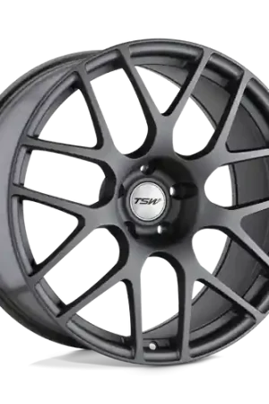 Warranty Included TSW NURBURGRING 5X108 17X8 +40 MATTE GUNMETAL