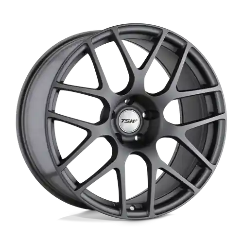 Warranty Included TSW NURBURGRING 5X108 17X8 +40 MATTE GUNMETAL