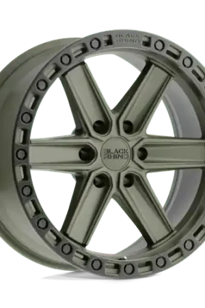 Black Rhino HENDERSON 6X139.7 18X9 +12 OLIVE DRAB GREEN W/ BLACK RING Weekend Sale