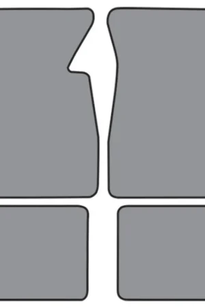 Floor Mats for 1958 Pontiac Bonneville (FM32F FM2R) Loop 4Pc New Arrival