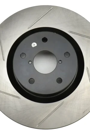 Fast Shipping Stoptech Slotted Front Right Rotor Single - 2005-2017 Subaru STI