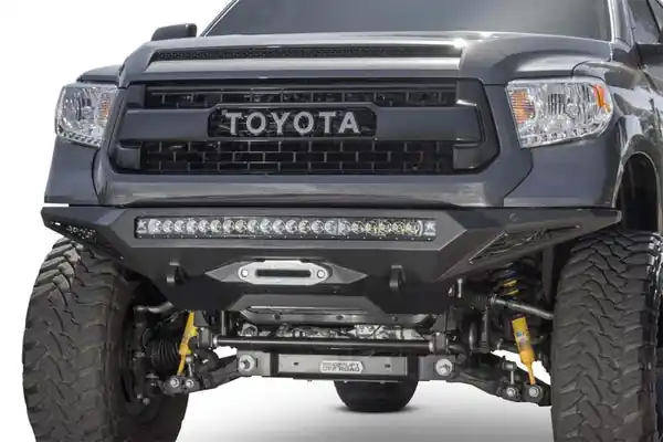 Addictive Desert Designs 2014+ Toyota Tundra Stealth Fighter Front Bumper w/Winch Mount & Sensors Time-Limited