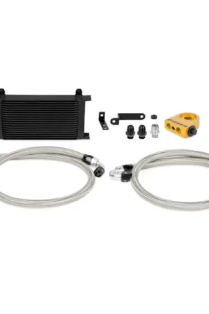 Worldwide Shipping Mishimoto 08-14 WRX/STi Thermostatic Oil Cooler Kit - Black