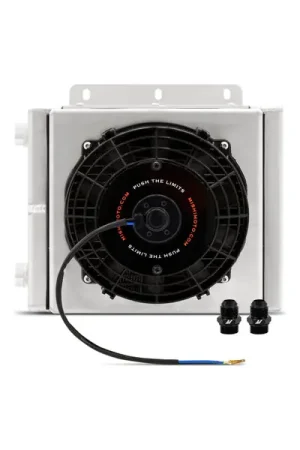 Mishimoto Universal Oil Cooler Kit 23 Row Cooler and 1in x 8in Fan Certified