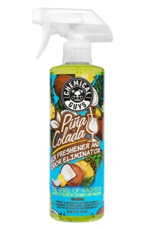Chemical Guys Pina Colada Air Freshener & Odor Eliminator - 16oz No Minimum Order