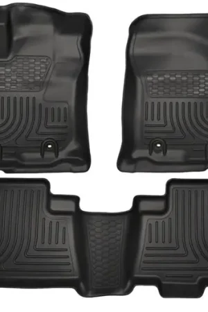 Husky Liners 2013 Toyota 4Runner WeatherBeater Black Front & 2nd Seat Floor Liners Limited Offer