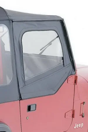 Free Shipping Rampage 1987-1995 Jeep Wrangler(YJ) Door Skins - Black Denim