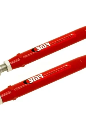 BMR 10-15 5th Gen Camaro Rear Adj. Rod Ends Toe Rods - Red Warranty Included