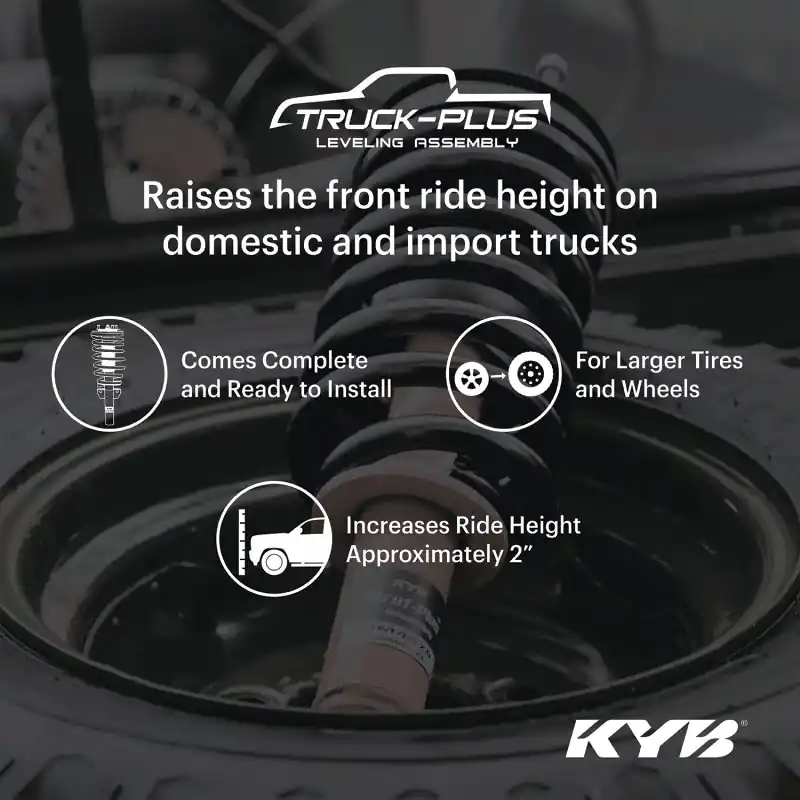 KYB Shocks & Struts Truck-Plus Leveling Assembly 07-21 Toyota Tundra Front Right (Exc. TRD Pro) While Supplies Last