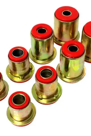 Discount Energy Suspension 82-04 Ford Blazer/S10/S15 PickUp 2WD Red Front Control Arm Bushing Set