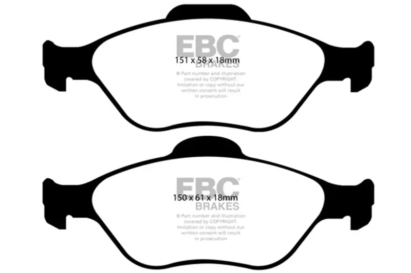 EBC 08+ Lotus 2-Eleven 1.8 Supercharged Greenstuff Front Brake Pads Deal