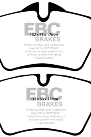 Final Sale EBC 2007-2014 Mini Cooper S Hardtop (R56) 1.6L Turbo Bluestuff Front Brake Pads