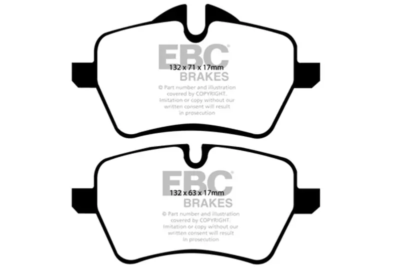 Final Sale EBC 2007-2014 Mini Cooper S Hardtop (R56) 1.6L Turbo Bluestuff Front Brake Pads