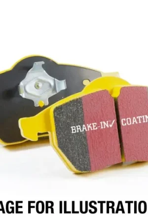 Warranty Included EBC 2021+ Ford F-150 2WD/4WD 2.7TT/3.5TT Yellowstuff Rear Brake Pads