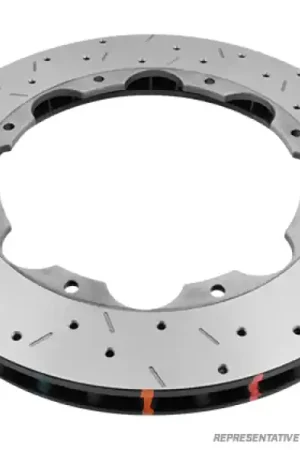 DBA 97-13 Chevrolet Corvette (325mm Front Rotor) Front 5000 Series Drilled & Slotted Ring Special Offer