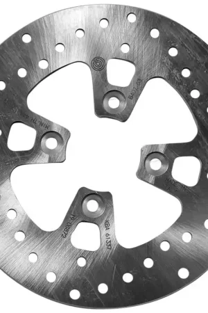 Hot Picks Brembo OE 99-02 Yamaha XN Teos 125CC/2001 Yamaha Teos 150CC 220x4.5mm Brake Disc - Front Fixed