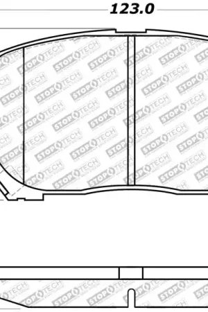 StopTech Street Select Brake Pads - Front Special Discount