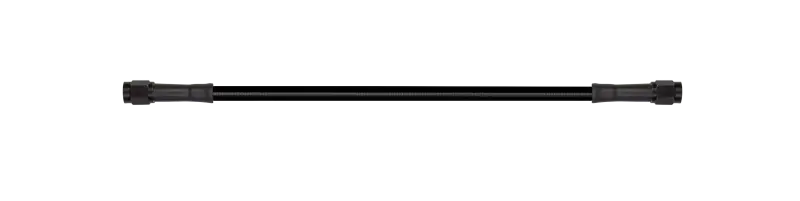 Goodridge 76in Universal Brake Line Assembly w/Black Zinc Fittings & Black Hose Best Price