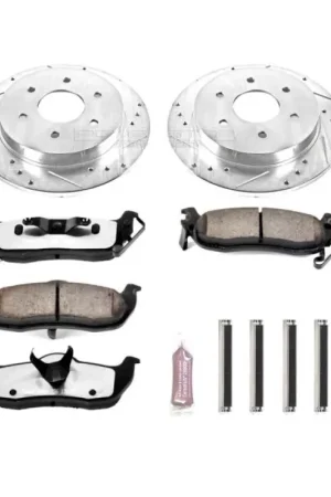 New Arrival Power Stop 04-10 Infiniti QX56 Rear Z36 Truck & Tow Brake Kit
