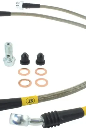 StopTech 89-1/98 Nissan 240SX Stainless Steel Front Brake Lines Trusted Brand