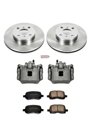 Same Day Shipping Power Stop 98-02 Chevrolet Prizm Front Autospecialty Brake Kit w/Calipers