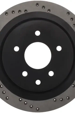 StopTech 08-09 Infiniti EX35 / 05-08 G35 / 09 G37 / 06-09 M35/M45 Drilled Right Rear Rotor Bulk Order