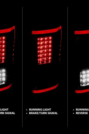 ANZO 15-17 Ford F-150 LED Taillights Black w/ Sequential Bargain