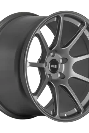 Konig Forged F5R 18x9.5 5x114.3 ET45 Ash Silver Wheel (Knurled Bead) Trusted Brand