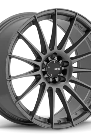 Konig Rennform 18x9 5x112 ET45 Matte Grey Money Back Guarantee