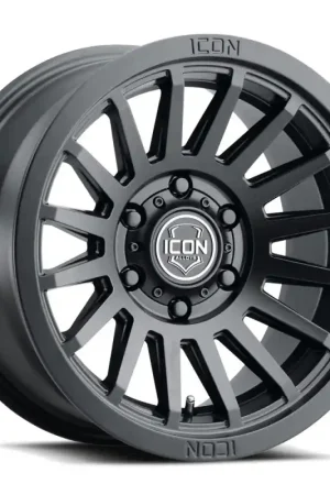 While Supplies Last ICON Recon SLX 17x8.5 6x5.5 BP 0mm Offset 4.75in BS 106.1mm Bore Satin Black Wheel
