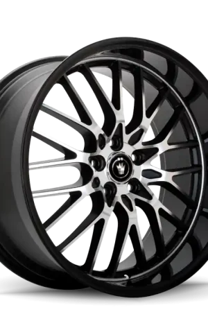 Time-Limited Konig Lace 15x6.5 8x100/108 ET40 Black/Machine Spoke