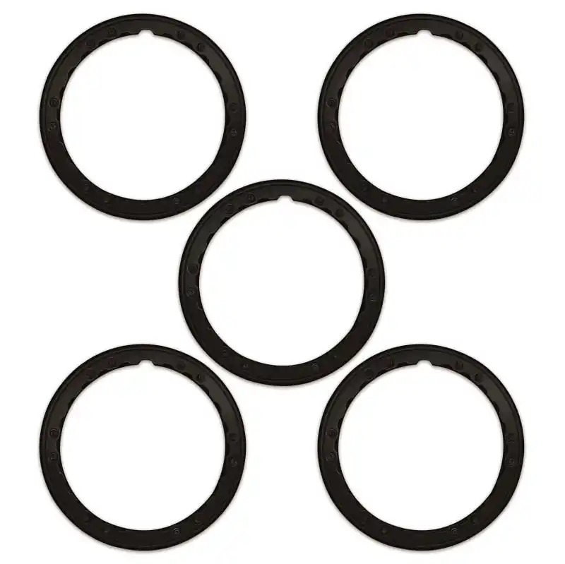 Shop Now Ford Racing 21-22 Bronco Bead Lock Trim Ring Kit - Black
