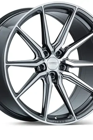 Vossen HF-3 22x10.5 / 5x120 / ET38 / Deep Face / 72.56 - Gloss Graphite Polished Wheel Best Seller
