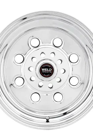 Fast Shipping Weld Draglite 15x8 / 5x4.5 & 5x4.75 BP / 6.5in. BS Polished Wheel - Non-Beadlock