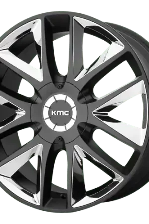 KM710 22X9.5 BLANK S-BLK CHR INS 30MM (108-140) Don’t Miss Out
