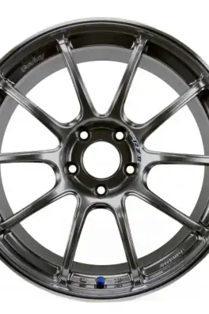 Worldwide Shipping Advan RZII 19x9.5 +50 5x114.3 Racing Hyper Black Wheel