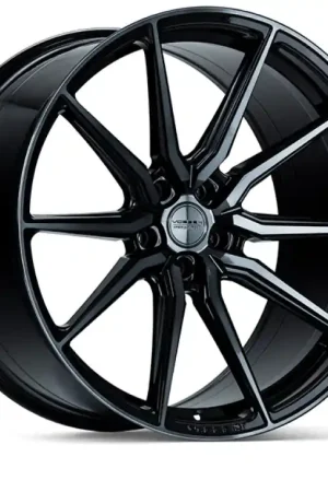 Vossen HF-3 19x9.5 / 5x112 / ET35 / Deep Face / 66.5 - Double Tinted - Gloss Black Wheel Mega Sale