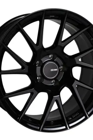 Sale Enkei TM7 18x8.0 5x114.3 45mm Offset 72.60 Bore Gloss Black Wheel