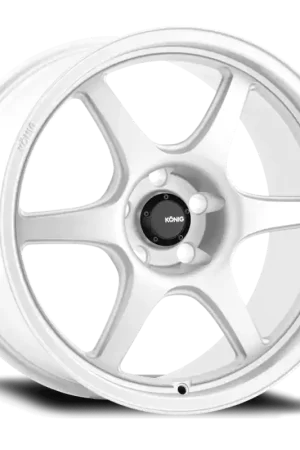 Konig Hexaform 18X9.5 5X114.3 ET25 Gloss White Flow Formed Don’t Miss Out